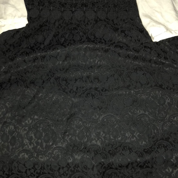 kensie dress m black ivory - Picture 2 of 8